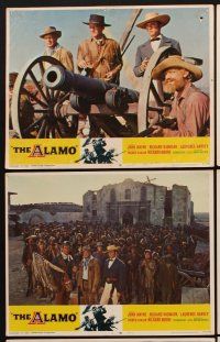 4h878 ALAMO 6 LCs R67 John Wayne & Richard Widmark in the War of Independence!