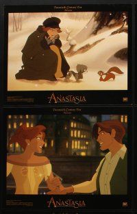 4h011 ANASTASIA 10 LCs '97 Don Bluth cartoon about the missing Russian princess!