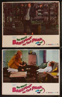 4h068 BAREFOOT IN THE PARK 8 LCs '67 Robert Redford, sexy Jane Fonda, Charles Boyer!