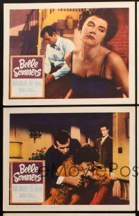 4h908 BELLE SOMMERS 5 int'l LCs '62 David Janssen, the syndicate owned Polly Bergen, song and soul!