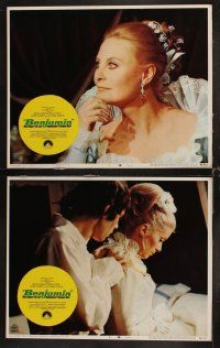 4h077 BENJAMIN 8 LCs '68 great close up of Catherine Deneuve seducing young Pierre Clementi!
