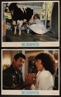 4h083 BIG BUSINESS 8 LCs '88 Jim Abrahams, identical twins Bette Midler & Lily Tomlin!