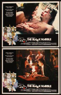 4h092 BLACK MARBLE 8 LCs '80 Robert Foxworth, Paula Prentiss, Harry Dean Stanton