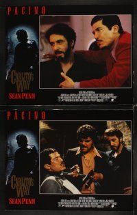 4h126 CARLITO'S WAY 8 LCs '93 Al Pacino, Sean Penn, Penelope Ann Miller, Brian De Palma