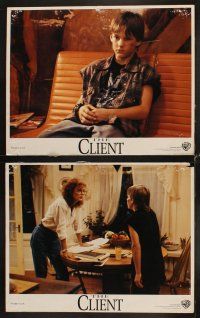 4h140 CLIENT 8 LCs '94 Susan Sarandon, Tommy Lee Jones, Brad Renfro, directed by Joel Schumacher!