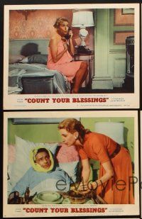 4h910 COUNT YOUR BLESSINGS 5 LCs '59 Deborah Kerr, Rossano Brazzi & Maurice Chevalier in Paris!
