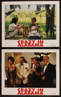 4h161 CRAZY IN ALABAMA 8 LCs '99 Melanie Griffith, David Morse, Cathy Moriarty, Meat Loaf