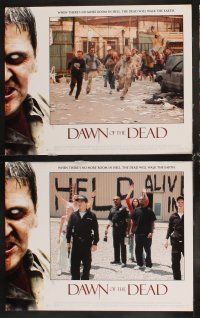 4h174 DAWN OF THE DEAD 8 LCs '04 Sarah Polley, Ving Rhames, Mekhi Phifer, cool zombie images!