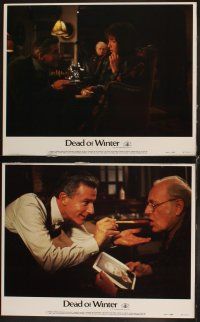 4h178 DEAD OF WINTER 8 LCs '87 Mary Steenburgen, Roddy McDowall, directed by Arthur Penn!