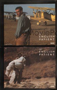 4h220 ENGLISH PATIENT 8 LCs '96 Anthony Minghella, Ralph Fiennes, Juliette Binoche, Dafoe