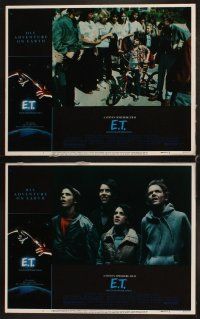 4h210 E.T. THE EXTRA TERRESTRIAL 8 LCs '82 Steven Spielberg classic, Drew Barrymore, Henry Thomas!