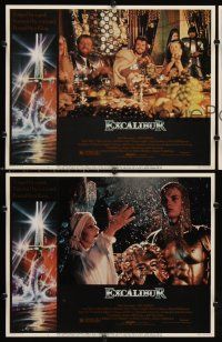 4h960 EXCALIBUR 3 LCs '81 John Boorman directed, Nicholas Clay, Nigel Terry, Cherie Lunghi!