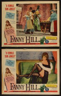 4h233 FANNY HILL 8 LCs '64 Russ Meyer, sexy Leticia Roman is the female Tom Jones!