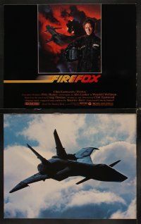 4h249 FIREFOX 8 color 11x14 stills '82 Clint Eastwood, the most devastating killing machine ever!