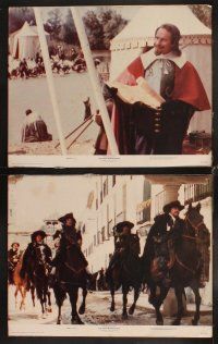 4h259 FOUR MUSKETEERS 8 color 11x14 stills '75 Raquel Welch, Oliver Reed, Michael York, Chamberlain