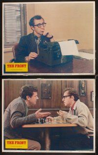 4h266 FRONT 8 LCs '76 Woody Allen, Martin Ritt, 1950s Communist Scare blacklist in 1953 U.S.!