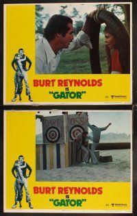 4h837 GATOR 7 LCs '76 Burt Reynolds & Lauren Hutton, White Lightning sequel!