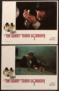 4h004 GREAT TRAIN ROBBERY 12 LCs '79 Sean Connery, Sutherland & sexy Lesley-Anne Down!