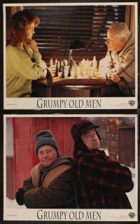4h304 GRUMPY OLD MEN 8 LCs '93 Ann-Margret comes between Walter Matthau & Jack Lemmon!