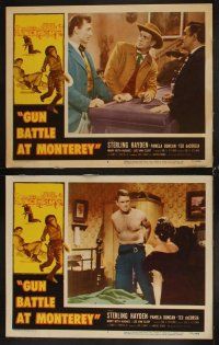 4h306 GUN BATTLE AT MONTEREY 8 LCs '57 Sterling Hayden in the West's most infamous double-cross!