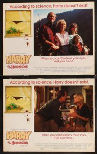 4h319 HARRY & THE HENDERSONS 8 LCs '87 Bigfoot lives with John Lithgow, Melinda Dillon & Don Ameche!