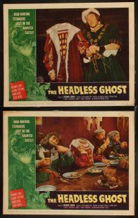 4h322 HEADLESS GHOST 8 LCs '59 head-hunting teenagers lost in the haunted castle!