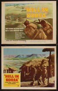 4h327 HELL IN KOREA 8 LCs '57 Ronald Lewis, Stephen Boyd, Michael Caine, suicide war mission!