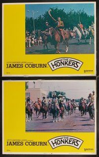 4h339 HONKERS 8 LCs '72 James Coburn, Lois Nettleton, Anne Archer, bull riding!