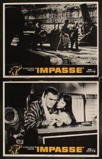 4h356 IMPASSE 8 LCs '69 cool action images of Burt Reynold, Miko Mayama, Anne Francis!