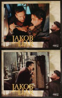4h374 JAKOB THE LIAR 8 LCs '99 Robin Williams in eastern Europe Jewish ghetto during WWII!