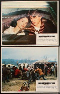 4h893 KING OF THE GYPSIES 6 LCs '78 Eric Roberts in his 1st leading role, Brooke Shields, Sarandon