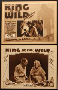 4h393 KING OF THE WILD 8 chapter 11 LCs '31 cool Mascot jungle serial, The Fire of the Gods!