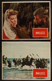 4h411 LION IN WINTER 8 LCs '68 Katharine Hepburn, Peter O'Toole as King Henry II!