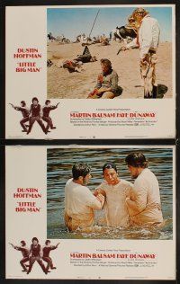 4h413 LITTLE BIG MAN 8 LCs '71 Dustin Hoffman is the most neglected hero in history, Arthur Penn