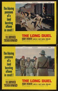 4h420 LONG DUEL 8 LCs '67 Yul Brynner, Trevor Howard, blazing passions of a land aflame in revolt!