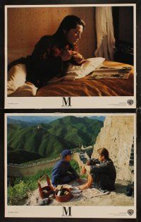 4h428 M BUTTERFLY 8 LCs '93 David Cronenberg, Jeremy Irons, John Lone, Barbara Sukowa