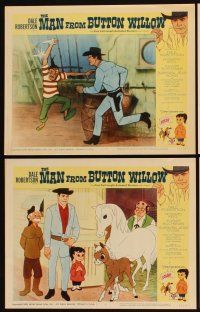 4h434 MAN FROM BUTTON WILLOW 8 LCs '64 musical animated western cartoon of legendary deeds!