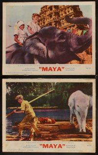 4h450 MAYA 8 LCs '66 Clint Walker & Jay North, cool elephant images in India!