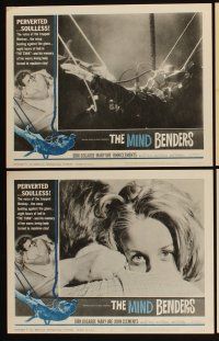 4h459 MIND BENDERS 8 LCs '63 perverted & soulless, memories of her warm body turn to repulsive clay