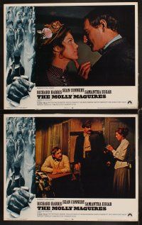 4h463 MOLLY MAGUIRES 8 LCs '70 Sean Connery, Richard Harris, directed by Martin Ritt!