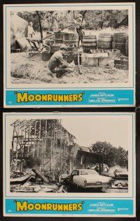 4h471 MOONRUNNERS 8 LCs '74 Waylon Jennings, James Mitchum, moonshine bootleggers!