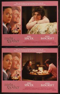 4h485 NIGHT MOTHER 8 LCs '86 great images of Sissy Spacek & Anne Bancroft!