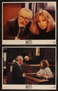 4h490 NUTS 8 LCs '87 Barbra Streisand & Richard Dreyfuss in courtroom, directed by Martin Ritt!