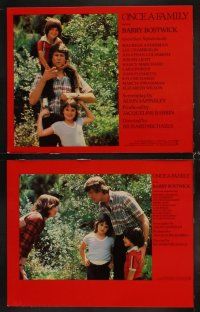 4h498 ONCE UPON A FAMILY 8 int'l LCs '80 Barry Bostwick, Maureen Anderman, Once a Family!