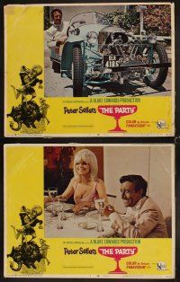 4h516 PARTY 8 LCs '68 Peter Sellers, Claudine Longet, Blake Edwards comedy!