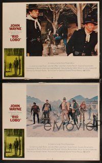 4h945 RIO LOBO 4 LCs '71 John Wayne, Jennifer O'Neill, directed by Howard Hawks!