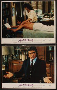 4h575 ROMANTIC COMEDY 8 LCs '83 Dudley Moore & Mary Steenburgen are working things out!