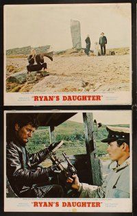 4h580 RYAN'S DAUGHTER 8 LCs '70 David Lean, Robert Mitchum, Sarah Miles, Christopher Jones!