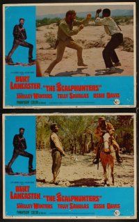 4h589 SCALPHUNTERS 8 LCs '68 Burt Lancaster, Ossie Davis, Telly Savalas, Shelley Winters!
