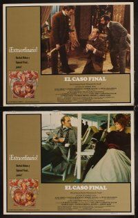4h604 SEVEN-PER-CENT SOLUTION 8 Spanish/U.S. LCs '76 Nicol Williamson as Sherlock Holmes!
